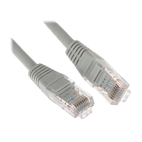 Патч-корд Geplink RJ-45 (m)-RJ-45 (m) 5.0м кат.5е ПВХ 26AWG серый (1/10/200)