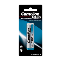 Аккумулятор Li-ion Camelion 18650 BL1 2200mAh б/з (1/24/216) 
