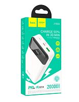 Внешний аккумулятор HOCO J102A 20000mAh 3.0A 20W 1USB/Type-C/MicroUSB QC3.0 дисплей белый (1/42)
