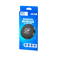 Держатель автомобильный GFPower CH-02 в воздуховод магнит черный (1/500)