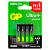 Батарейка GP ULTRA PLUS G-tech LR03 AAA BL4 Alkaline 1.5V (4/40/320) R