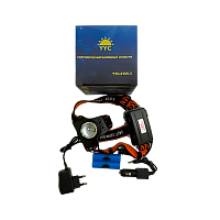 Фонарь налобный Без бренда YYC-2199 от аккумулятора черный