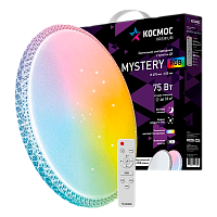 Светильник настенно-потолочный Космос MYSTERY Premium 75W 230V LED накладной RGB пульт ДУ (1/5)
