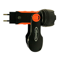 Фонарь ручной Облик 201 0.5W от аккумулятора черный оранжевый