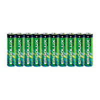 Батарейка Ergolux R03 AAA SH10 Zinc Carbon 1.5V (10/60/720) 