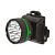 Фонарь налобный Ultraflash 909 1.7W 7LED от батареек черный (1/100)