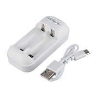 З/У для аккумуляторов GoPower БазовоеПлюс/BasicPlus Ni-MH/Ni-Cd 2 слота с таймером (1/200)