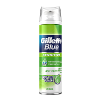 Гель для бритья Gillette BLUE для чувствительной кожи 200мл (1/3/6)