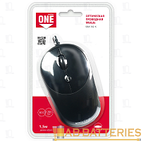 Мышь проводная Smartbuy 382 ONE классическая USB черный (1/40) 