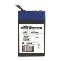 Аккумулятор свинцово-кислотный GoPower LA-403 4V 0.3Ah (1/200) 