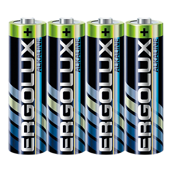 Батарейка Ergolux LR6 AA SH4 Alkaline 1.5V (4/60/720)