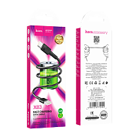 Кабель HOCO X83 USB (m)-Type-C (m) 1м 3.0A ПВХ черный (1/33/330)