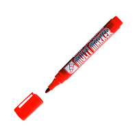 Маркер перманентный Crown Multi Marker CPM-800 3.0мм красный (1/12/720) 