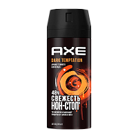 Дезодорант мужской AXE Dark Temptation спрей 150мл (1/6)