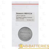 Батарейка Panasonic CR2412 PK1 Lithium 3V 