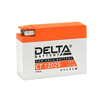 Аккумулятор для мототехники Delta CT 12025 12V 2.5Ah (1/20) 