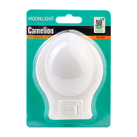 Ночник Camelion NL-261 LED 0.6W 220V в розетку с выключателем (1/30/120) 