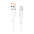 Кабель HOCO X93 USB (m)-Type-C (m) 1.0м 100W TPE белый (1/37/370)