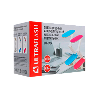 Светильник настольный Ultraflash UF-704 4.8W 230V 24LED прищепка белый