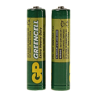 Батарейка GP GreenCell R03 AAA Shrink 2 Heavy Duty 1.5V (2/40/200/1000) R