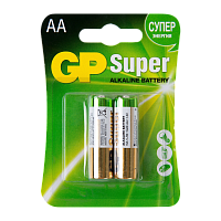 Батарейка GP Super LR6 AA BL2 Alkaline 1.5V (2/20/160) R 