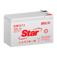 Аккумулятор свинцово-кислотный STAR DJW12-7.2 F2 12V 7.2Ah 