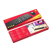 Набор клавиатура+мышь проводной Borofone BG6 черный (1/20)