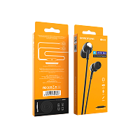 Наушники внутриканальные Borofone BM36 с микр. черный (1/76/304)