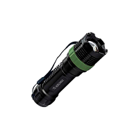 Фонарь ручной Космос 121B 1WELD от батареек 3хААА IP44 3 режима черный/зелёный (1/12/72)