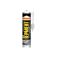Герметик Момент ГЕРМЕНТ 300мл силиконовый битумный черный (1/12)