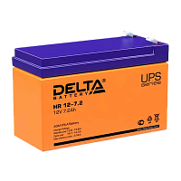 #Аккумулятор свинцово-кислотный Delta HR 12-7.2 12V 7.2Ah (1/5)