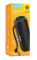 Портативная колонка HOCO HC16 bluetooth 5.3 FM/TF/USB/AUX черный (1/50)