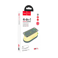 Внешний аккумулятор HOCO S9 5000mAh 1.0A 1USB/Type-C беспр. зар. Qi черный (1/29)