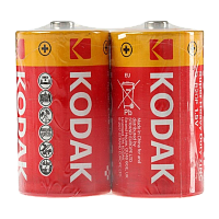Батарейка Kodak Extra R20 D Shrink 2 Heavy Duty 1.5V (2/24/144/5616)