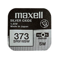 Батарейка Maxell 373 (SR916SW) BL1 Silver Oxide1.55V 0%Hg (1/10/100)