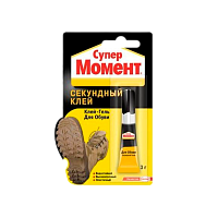 Супер-клей Момент обувной 3г BL1 шоу-бокс (1/10/120)