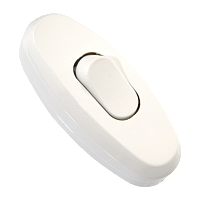 Выключатель для бра Makel 1-клав.пластик белый 10014 (1/60)