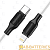Кабель Borofone BX42 Lightning (m)-Type-C (m) 1.0м 3.0A силикон белый (1/360)