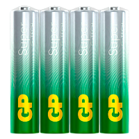 Батарейка GP Super G-Tech LR03 AAA SH4 Alkaline 1.5V (4/96/384) 