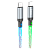 Кабель HOCO U112 Type-C (m)-Type-C (m) 1.0м 2.4A ПВХ серый (1/22/220)