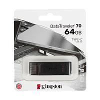 Флеш-накопитель Kingston DataTraveler 70 64GB USB3.0 пластик черный