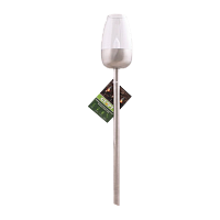 Фонарь садовый Старт 1LED САД Сканди от солнечной батареи IP44 датчик освещения белый