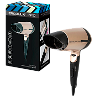 Фен Ergolux ELX-HD02-C64 1600W золотой черный (1/24) 