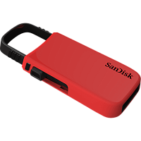 Флеш-накопитель SanDisk Cruzer U CZ59 16GB USB2.0 пластик красный
