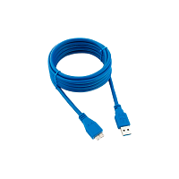 Кабель Cablexpert USB3.0 (m)-microUSB3.0 (m) 0.3м синий (1/200)