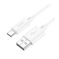 Кабель HOCO X88 USB (m)-Type-C (m) 1м 3.0A ПВХ белый (1/420)