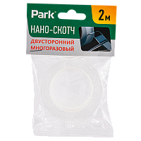 Нано-лента Park акрил 2м*20мм двусторонняя прозрачный (1/12/240)