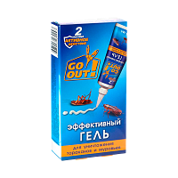 Гель от тараканов Go Out 75мл туба (1/24)