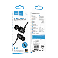 Наушники внутриканальные HOCO M112 с микр. черный (1/31/310)