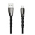 Кабель HOCO U113 USB (m)-microUSB (m) 1.2м 2.4A силикон черный (1/30/300)